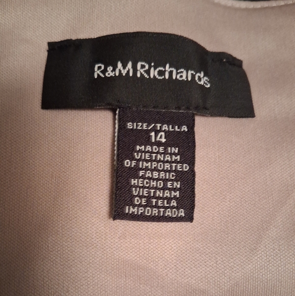 R&M Richards Mesh Midi Dress. Size 14 - Picture 6 of 6